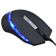 Мышь Оклик 715G черный/серебристый оптическая (3200dpi) USB (6but)