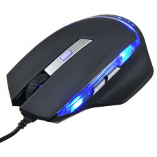 Мышь Оклик 715G черный/серебристый оптическая (3200dpi) USB (6but)