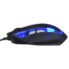 Мышь Оклик 715G черный/серебристый оптическая (3200dpi) USB (6but)