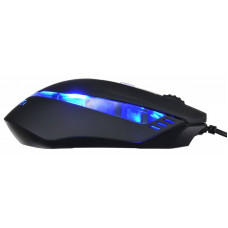 Мышь Оклик 715G черный/серебристый оптическая (3200dpi) USB (6but)