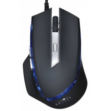 Мышь Оклик 715G черный/серебристый оптическая (3200dpi) USB (6but)