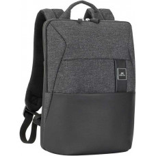 Рюкзак для ноутбука 13.3" Riva 8825 черный полиуретан/полиэстер