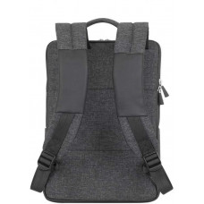 Рюкзак для ноутбука 13.3" Riva 8825 черный полиуретан/полиэстер