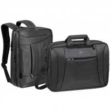 Сумка для ноутбука 16" Riva 8290 черный полиэстер