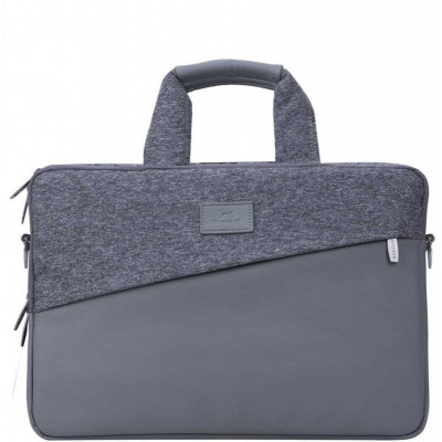 Сумка для ноутбука 15.6" Riva 7930 серый полиэстер