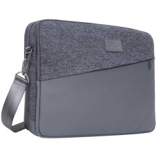 Сумка для ноутбука 15.6" Riva 7930 серый полиэстер
