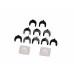 Бушинг резинового вала для HP LaserJet Enterprise 600 M601/M602/M603/M604/M605/M606/M630 (CET), 2 шт/компл, CET2490R