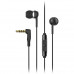 Наушники Sennheiser/ стерео внутриканальные 17-20000Гц микрофон, 1-кнопочный ПДУ, 1,2м симметричный, 3.5мм  угловой, 119дБ, 3 ушных адаптера, 508896