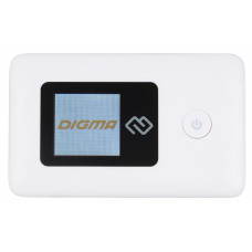 Модем 3G/4G Digma Mobile Wifi DMW1969 USB Wi-Fi Firewall +Router внешний белый