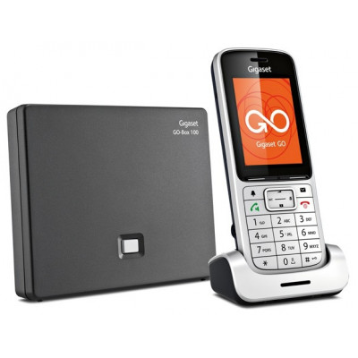 Телефон IP Gigaset SL450A GO RUS серебристый (S30852-H2721-S301)