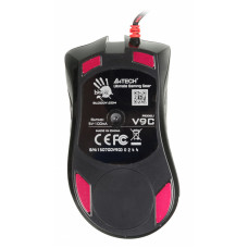 Клавиатура + мышь A4Tech Bloody Q2100/B2100 (Q210+Q9) клав:черный мышь:черный USB Multimedia Gamer LED