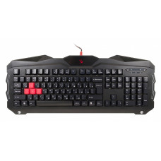 Клавиатура + мышь A4Tech Bloody Q2100/B2100 (Q210+Q9) клав:черный мышь:черный USB Multimedia Gamer LED