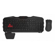 Клавиатура + мышь A4Tech Bloody Q2100/B2100 (Q210+Q9) клав:черный мышь:черный USB Multimedia Gamer LED
