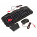 Клавиатура + мышь A4Tech Bloody Q2100/B2100 (Q210+Q9) клав:черный мышь:черный USB Multimedia Gamer LED