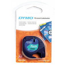 Картридж ленточный Dymo LT S0721640 черный/зеленый для Dymo