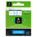 Картридж ленточный Dymo D1 S0720540 белый/синий для Dymo