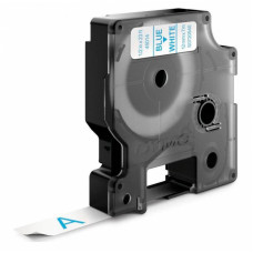 Картридж ленточный Dymo D1 S0720540 белый/синий для Dymo