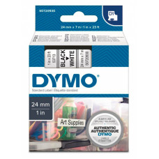 Картридж ленточный Dymo D1 S0720930 черный/белый для Dymo