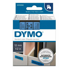 Картридж ленточный Dymo D1 S0720560 голубой/черный для Dymo