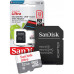 Флеш карта microSDHC 32Gb Class10 Sandisk SDSQUNR-032G-GN3MA Ultra + adapter