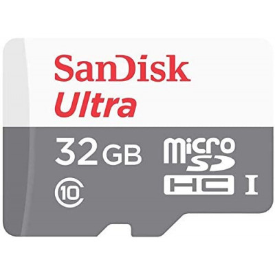 Флеш карта microSDHC 32Gb Class10 Sandisk SDSQUNR-032G-GN3MN Ultra w/o adapter