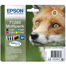 Картридж струйный Epson T1285 C13T12854012 4цв. набор для Epson S22/SX125