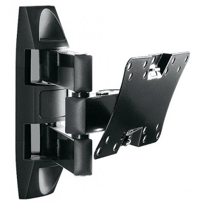 Кронштейн для телевизора Holder LCDS-5065 черный 19"-32" макс.30кг настенный поворот и наклон