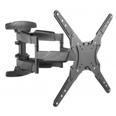Кронштейн для телевизора Ultramounts UM 907 черный 23"-55" макс.40кг настенный поворотно-выдвижной и наклонный