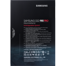 Накопитель SSD Samsung PCI-E 4.0 x4 500Gb MZ-V8P500BW 980 PRO M.2 2280