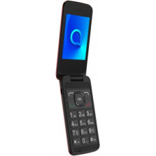 Мобильный телефон Alcatel 3025X красный раскладной 3G 1Sim 2.8" 240x320 2Mpix GSM900/1800 GSM1900 MP3 FM microSD max32Gb