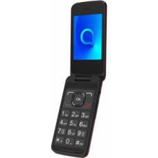 Мобильный телефон Alcatel 3025X красный раскладной 3G 1Sim 2.8" 240x320 2Mpix GSM900/1800 GSM1900 MP3 FM microSD max32Gb