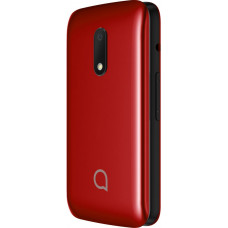 Мобильный телефон Alcatel 3025X красный раскладной 3G 1Sim 2.8" 240x320 2Mpix GSM900/1800 GSM1900 MP3 FM microSD max32Gb