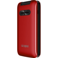 Мобильный телефон Alcatel 3025X красный раскладной 3G 1Sim 2.8" 240x320 2Mpix GSM900/1800 GSM1900 MP3 FM microSD max32Gb