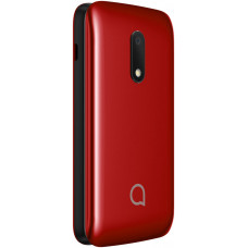 Мобильный телефон Alcatel 3025X красный раскладной 3G 1Sim 2.8" 240x320 2Mpix GSM900/1800 GSM1900 MP3 FM microSD max32Gb