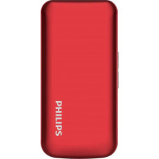 Мобильный телефон Philips E255 Xenium 32Mb красный раскладной 2Sim 2.4" 240x320 0.3Mpix GSM900/1800 GSM1900 MP3 FM microSD max32Gb