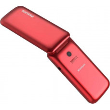 Мобильный телефон Philips E255 Xenium 32Mb красный раскладной 2Sim 2.4" 240x320 0.3Mpix GSM900/1800 GSM1900 MP3 FM microSD max32Gb