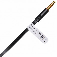 Гарнитура вкладыши Оклик HS-S-220 1.1м черный проводные в ушной раковине (D2)