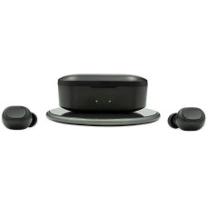 Гарнитура вкладыши QCY T2S черный беспроводные bluetooth в ушной раковине