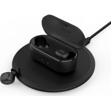 Гарнитура вкладыши QCY T2S черный беспроводные bluetooth в ушной раковине