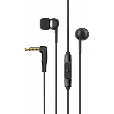 Гарнитура вкладыши Sennheiser CX 80S 1.2м черный проводные в ушной раковине (508896)