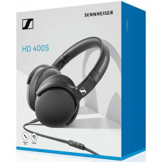 Гарнитура накладные Sennheiser HD 400S 1.4м черный проводные в ушной раковине (508598)