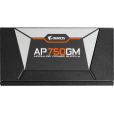 Блок питания Gigabyte ATX 750W AORUS GP-AP750GM 80+ gold 24+2x(4+4) pin APFC 135mm fan 6xSATA Cab Manag RTL