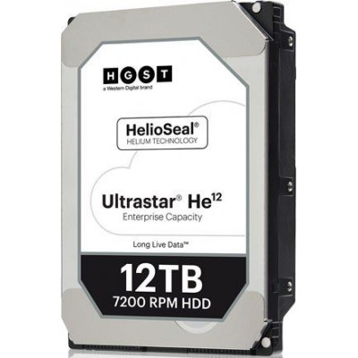 Жесткий диск WD Original SATA-III 12Tb 0F30146 HUH721212ALE604 Ultrastar DC HC520 (7200rpm) 256Mb 3.5"