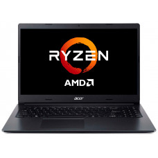 Ноутбук Acer Extensa 15 EX215-22-R00X Ryzen 3 3250U 8Gb SSD256Gb AMD Radeon 15.6" TN FHD (1920x1080) Windows 10 Professional black WiFi BT Cam