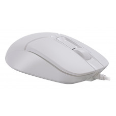 Мышь A4Tech Fstyler FM12 белый оптическая (1200dpi) USB (3but)