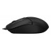 Мышь A4Tech Fstyler FM12 черный оптическая (1200dpi) USB (3but)