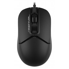 Мышь A4Tech Fstyler FM12 черный оптическая (1200dpi) USB (3but)