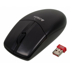 Мышь A4Tech V-Track G3-220N черный оптическая (1200dpi) беспроводная USB для ноутбука (3but)
