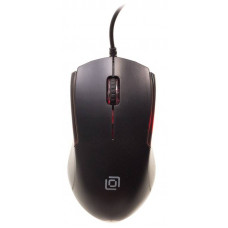 Мышь Оклик 245M черный оптическая (1000dpi) USB (3but)