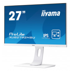 Монитор Iiyama 27" ProLite XUB2792HSU-W1 белый IPS LED 16:9 HDMI M/M матовая HAS Pivot 250cd 178гр/178гр 1920x1080 D-Sub DisplayPort FHD USB 7.1кг